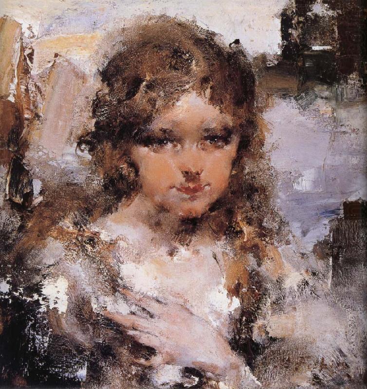 Girl, Nikolay Fechin